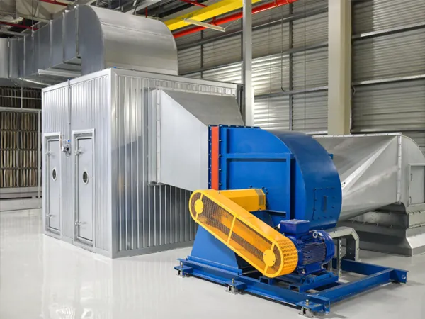 원심 팬의 임펠러에 균형이 필요한지 어떻게 확인합니까?